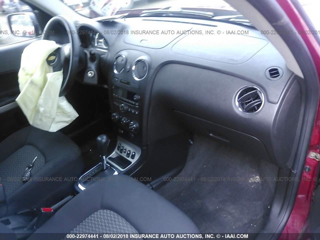 3GNDA13D67S602768 - 2007 CHEVROLET HHR LS MAROON photo 5