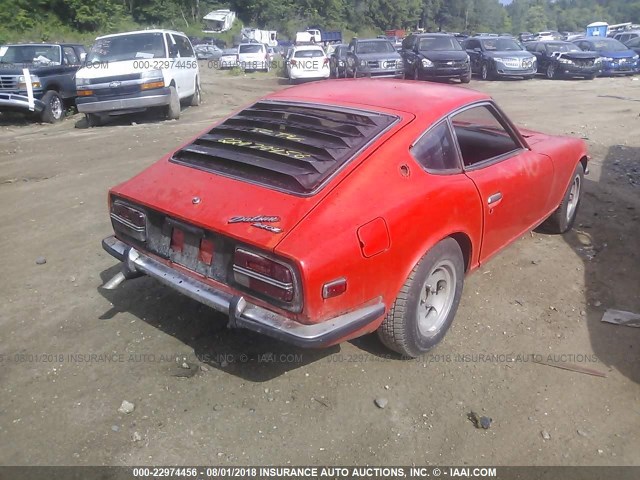 HLS3095478 - 1970 DATSUN 240Z ORANGE photo 4