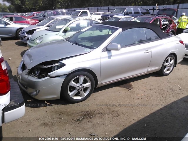 4T1FA38P26U080330 - 2006 TOYOTA CAMRY SOLARA SE/SLE Gümüş foto 2