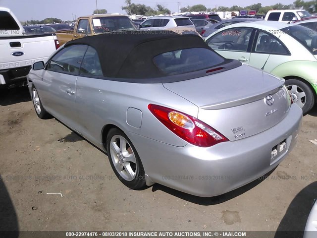 4T1FA38P26U080330 - 2006 TOYOTA CAMRY SOLARA SE/SLE Gümüş foto 3