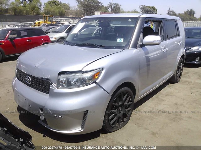 JTLZE4FEXA1104367 - 2010 TOYOTA SCION XB SILVER photo 2