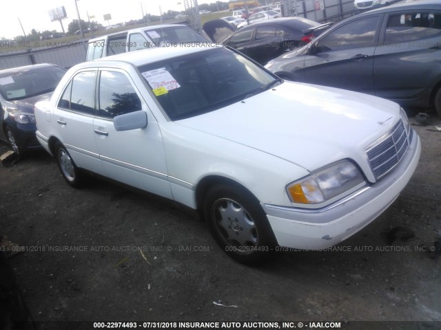 WDBHA22E1SF146362 - 1995 MERCEDES-BENZ C 220 WHITE photo 1