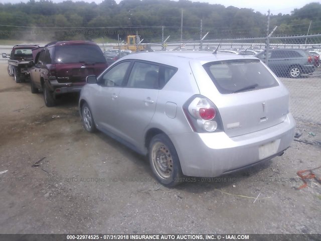 5Y2SL67839Z445405 - 2009 PONTIAC VIBE SILVER photo 3