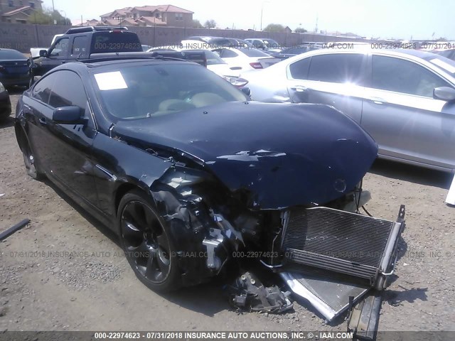 WBAEH73484B190496 - 2004 BMW 645 CI AUTOMATIC Қара фото 1