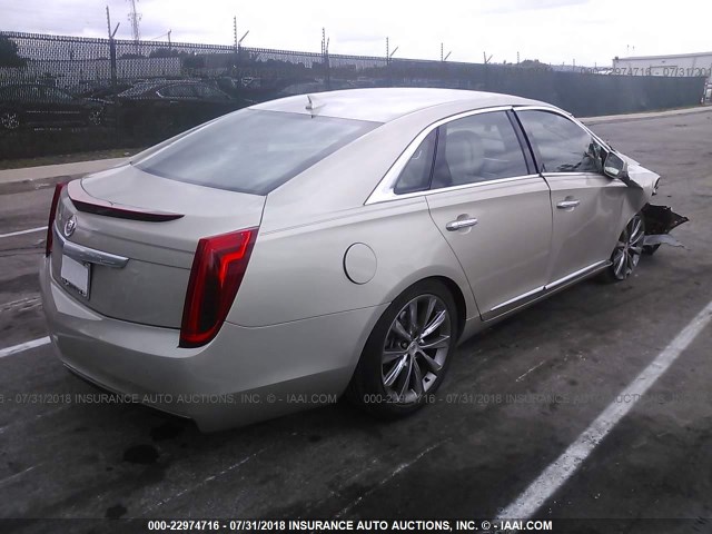 2G61N5S34D9142568 - 2013 CADILLAC XTS GOLD photo 4