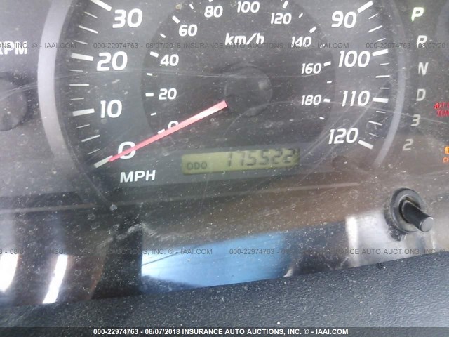 5TBDT44145S468328 - 2005 TOYOTA TUNDRA DOUBLE CAB SR5 RED photo 7