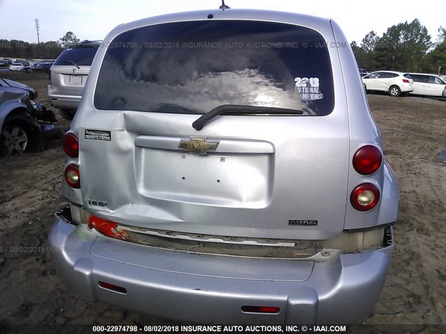 3GNBAADB3AS579204 - 2010 CHEVROLET HHR LS SILVER photo 6