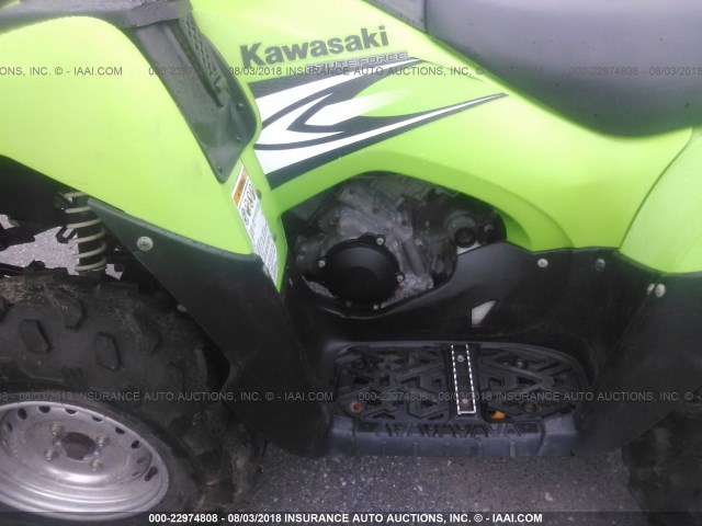 JKAVFDD178B500455 - 2008 KAWASAKI KVF750 D GREEN photo 9