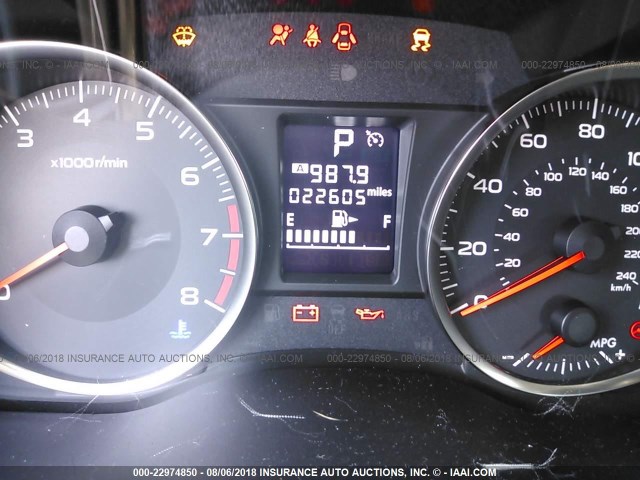 JF2GPABC4HH236687 - 2017 SUBARU CROSSTREK PREMIUM ნაცრისფერი ფოტო 7