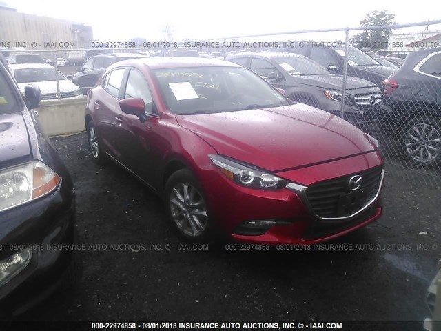 3MZBN1K73HM155013 - 2017 MAZDA 3 SPORT RED photo 1