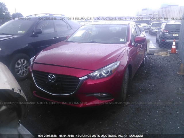 3MZBN1K73HM155013 - 2017 MAZDA 3 SPORT RED photo 6