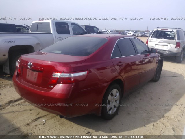 4T1BE46K89U416048 - 2009 TOYOTA CAMRY SE/LE/XLE 红色 照片 4