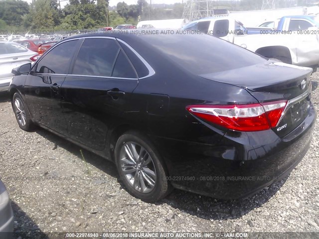 4T1BF1FK9HU408728 - 2017 TOYOTA CAMRY LE/XLE/SE/XSE 黑色 照片 3