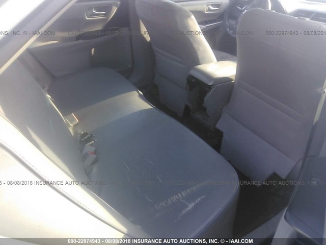 4T4BF1FK7FR456067 - 2015 TOYOTA CAMRY LE/XLE/SE/XSE WHITE photo 8