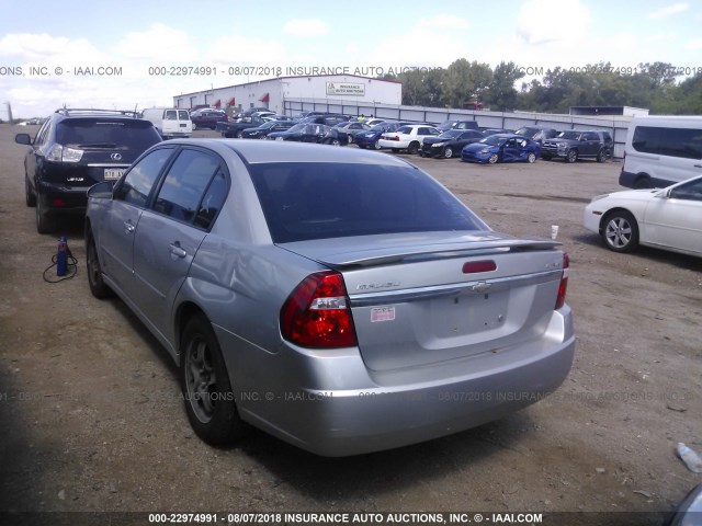 1G1ZT58NX8F143177 - 2008 CHEVROLET MALIBU LT/CLASSIC Silber Foto 3