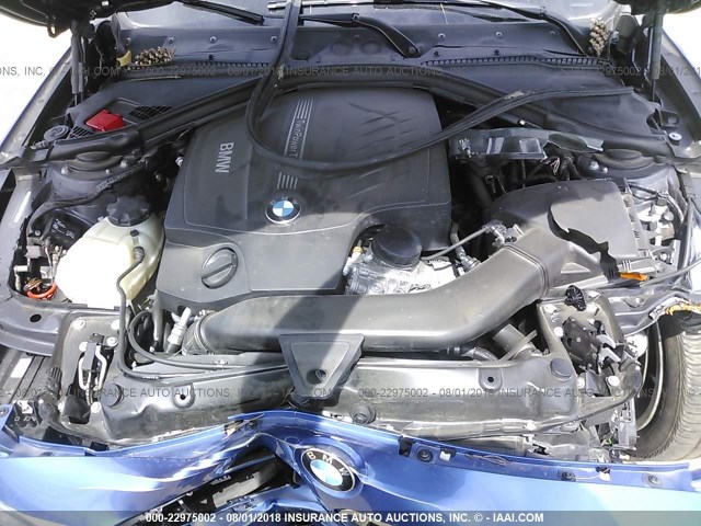 WBA3B9G53DNP39687 - 2013 BMW 335 XI BLUE photo 10