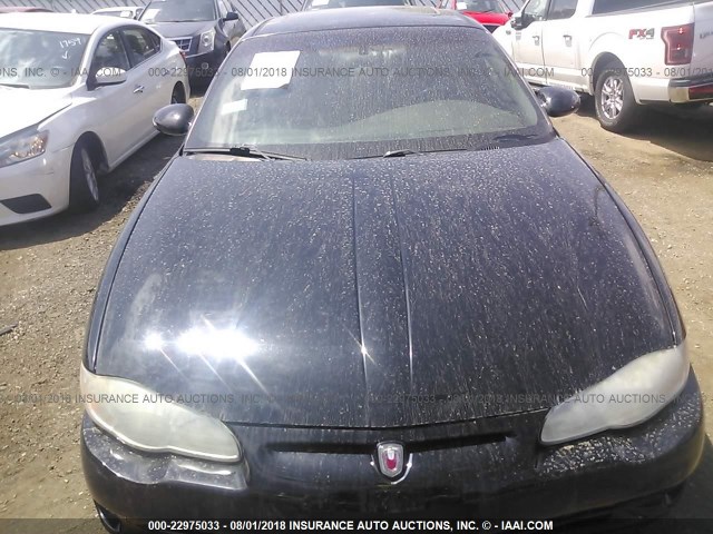 2G1WX12K539195624 - 2003 CHEVROLET MONTE CARLO SS შავი ფოტო 6