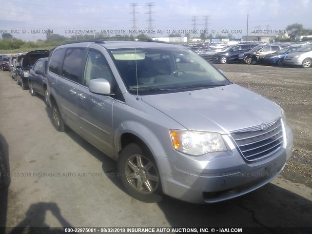 2A8HR54P58R819982 - 2008 CHRYSLER TOWN & COUNTRY TOURING SILVER photo 1