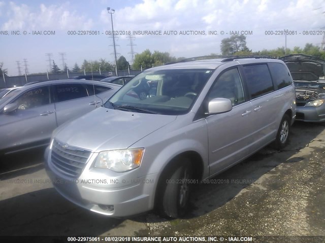2A8HR54P58R819982 - 2008 CHRYSLER TOWN & COUNTRY TOURING SILVER photo 2