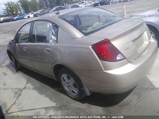 1G8AJ55F76Z155896 - 2006 SATURN ION LEVEL 2 金色 照片 3