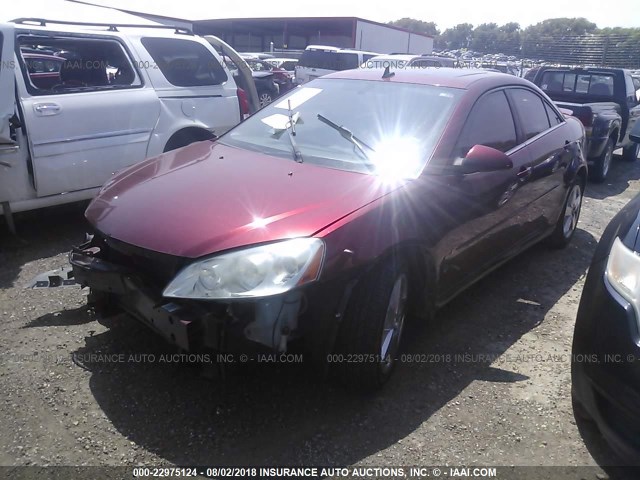 1G2ZA5ENXA4118741 - 2010 PONTIAC G6 MAROON photo 2