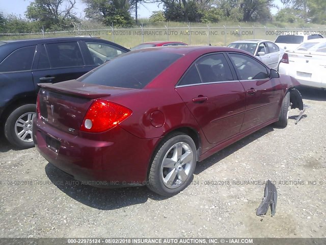 1G2ZA5ENXA4118741 - 2010 PONTIAC G6 MAROON photo 4