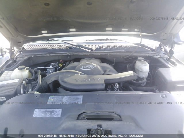 1GKEK63U16J102769 - 2006 GMC YUKON DENALI GRAY photo 10