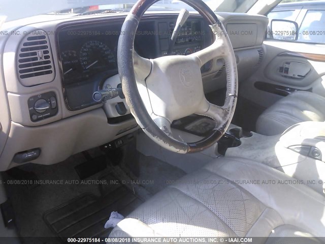 1GYEK63R1YR169538 - 2000 CADILLAC ESCALADE LUXURY ბეჟი ფოტო 5