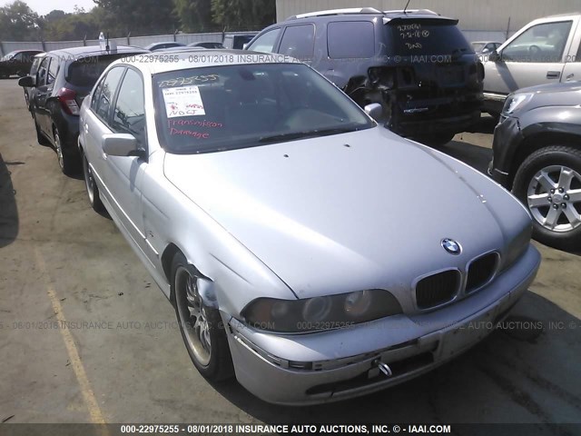 WBADT63471CF12347 - 2001 BMW 530 I AUTOMATIC SILVER photo 1