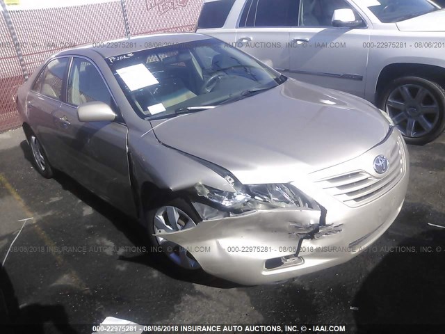 4T1BE46K37U506527 - 2007 TOYOTA CAMRY NEW GENERAT CE/LE/XLE/SE GOLD photo 1