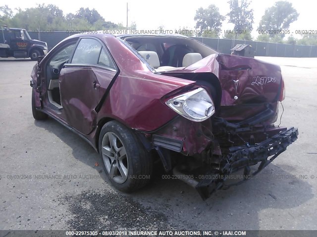 1G2ZG57B794183348 - 2009 PONTIAC G6 MAROON photo 3