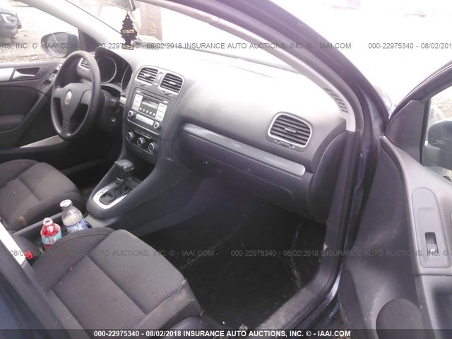 WVWDB7AJ0AW334944 - 2010 VOLKSWAGEN GOLF GRAY photo 5