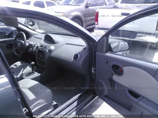 1G8AJ55F96Z117196 - 2006 SATURN ION LEVEL 2 GRAY photo 5