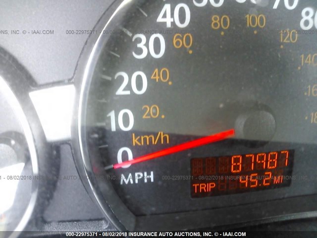 1G8AJ55F96Z117196 - 2006 SATURN ION LEVEL 2 GRAY photo 7