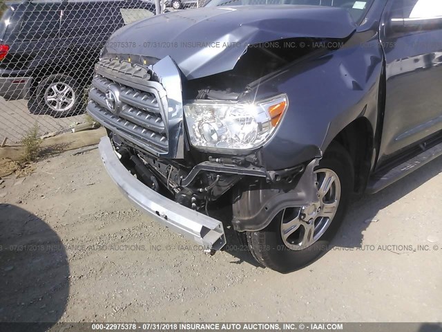 5TDBY68A78S004010 - 2008 TOYOTA SEQUOIA LIMITED Light Blue photo 6