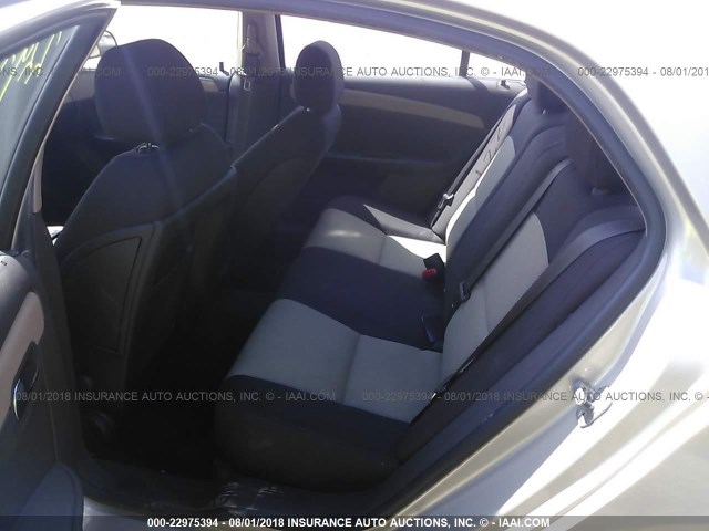 1G1ZG57B894152226 - 2009 CHEVROLET MALIBU LS ოქროსფერი ფოტო 8