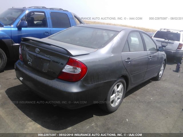 JTDBF30K720031517 - 2002 TOYOTA CAMRY LE/XLE/SE Boz foto 4