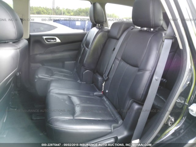 5N1AR2MM5FC635172 - 2015 NISSAN PATHFINDER S/SV/SL/PLATINUM 黑色 照片 8