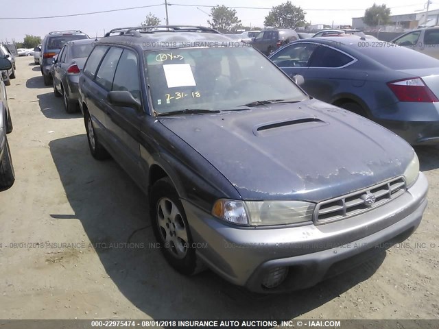 4S3BG6858X7650591 - 1999 SUBARU LEGACY OUTBACK/SSV/LIMITED/30TH Dark Blue photo 1