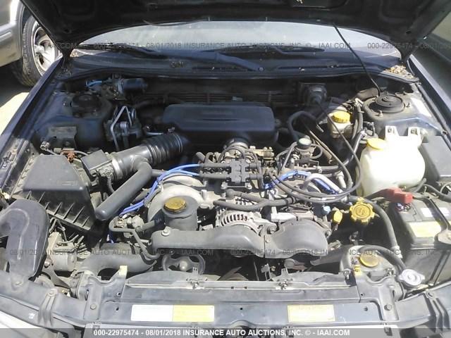 4S3BG6858X7650591 - 1999 SUBARU LEGACY OUTBACK/SSV/LIMITED/30TH Dark Blue photo 10