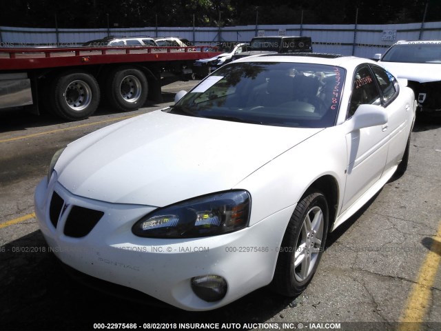 2G2WR554X71196265 - 2007 PONTIAC GRAND PRIX GT WHITE photo 2