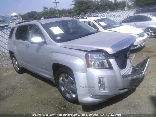 2GKFLYE31D6147075 - 2013 GMC TERRAIN DENALI GRAY photo 1