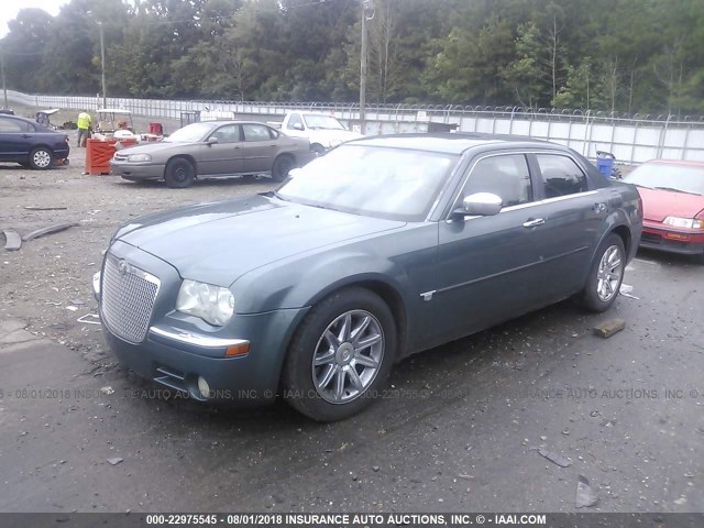 2C3AA63H15H172485 - 2005 CHRYSLER 300C Light Blue photo 2