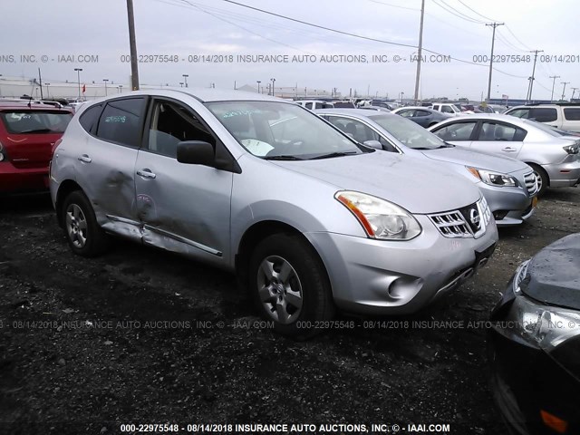 JN8AS5MV5BW671203 - 2011 NISSAN ROGUE S/SV/KROM SILVER photo 1