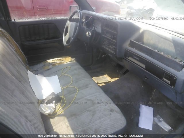 1B7FL26X3NS666377 - 1992 DODGE DAKOTA RED photo 5