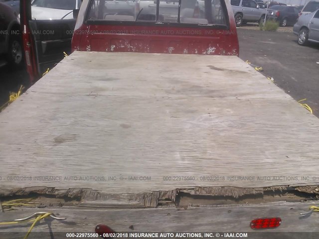 1B7FL26X3NS666377 - 1992 DODGE DAKOTA RED photo 8