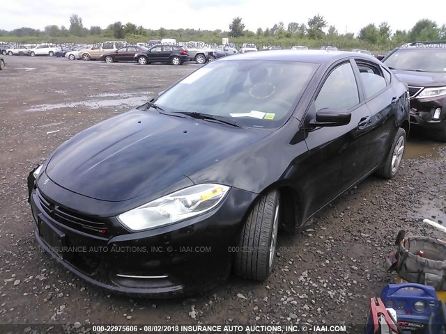 1C3CDFFA8GD822220 - 2016 DODGE DART SXT SPORT BLACK photo 2