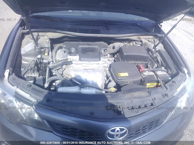 4T1BF1FK3EU464966 - 2014 TOYOTA CAMRY L/SE/LE/XLE 灰色 照片 10