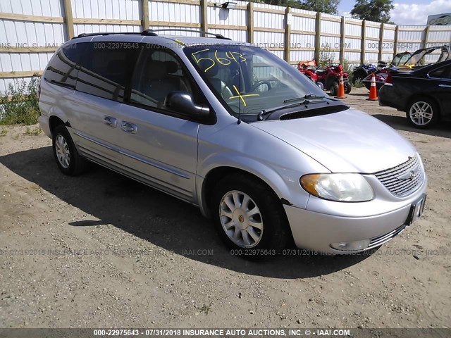 2C4GP54L22R532080 - 2002 CHRYSLER TOWN & COUNTRY LXI SILVER photo 1