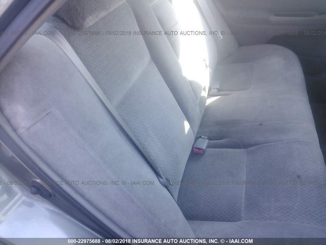 4T1BE32K22U579929 - 2002 TOYOTA CAMRY LE/XLE/SE 银色 照片 8